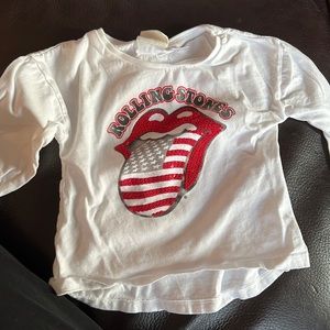 Zara baby Rolling Stones tee